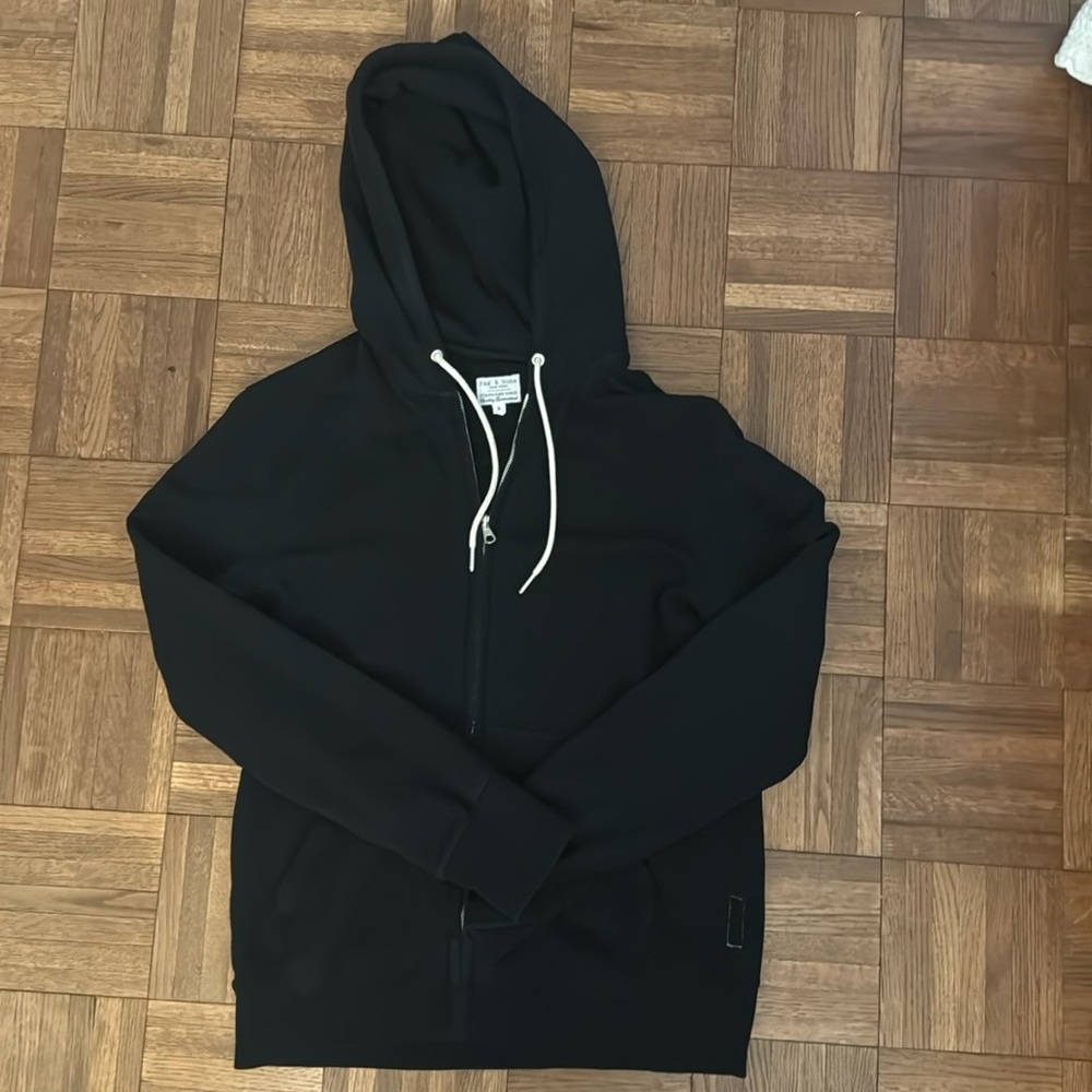 rag & bone black hoodie